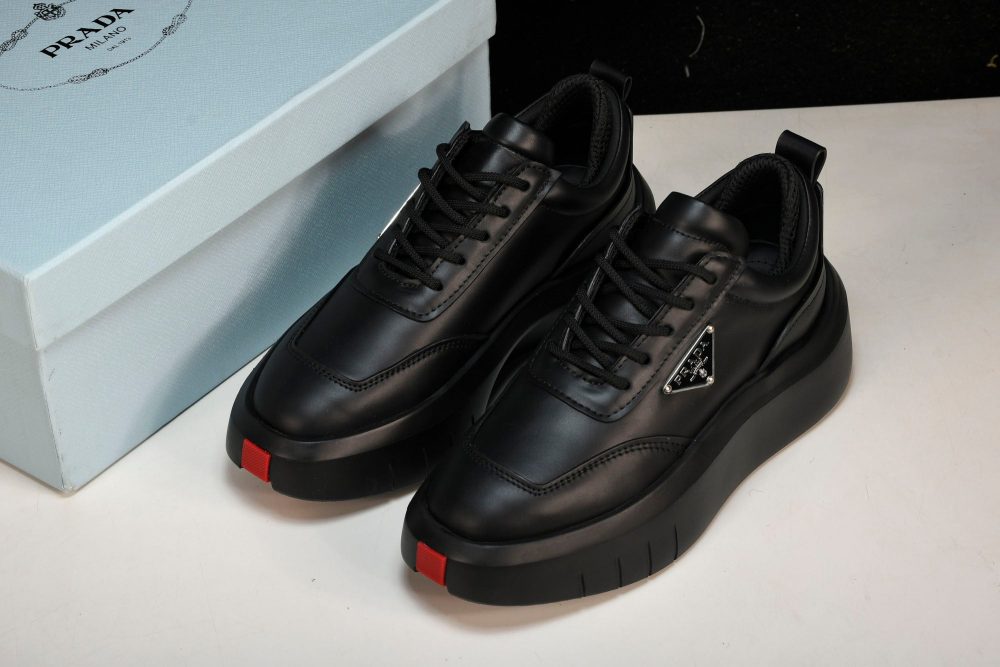 Prada Platform Sneaker 'Black' - Image 26