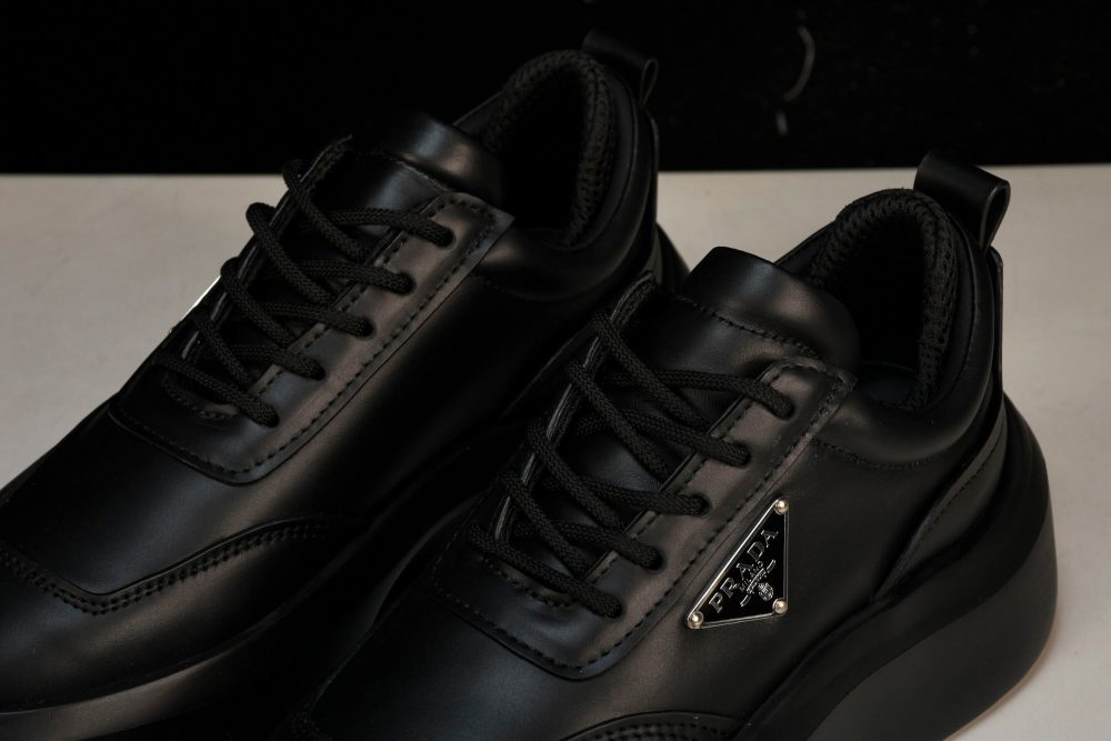 Prada Platform Sneaker 'Black' - Image 25