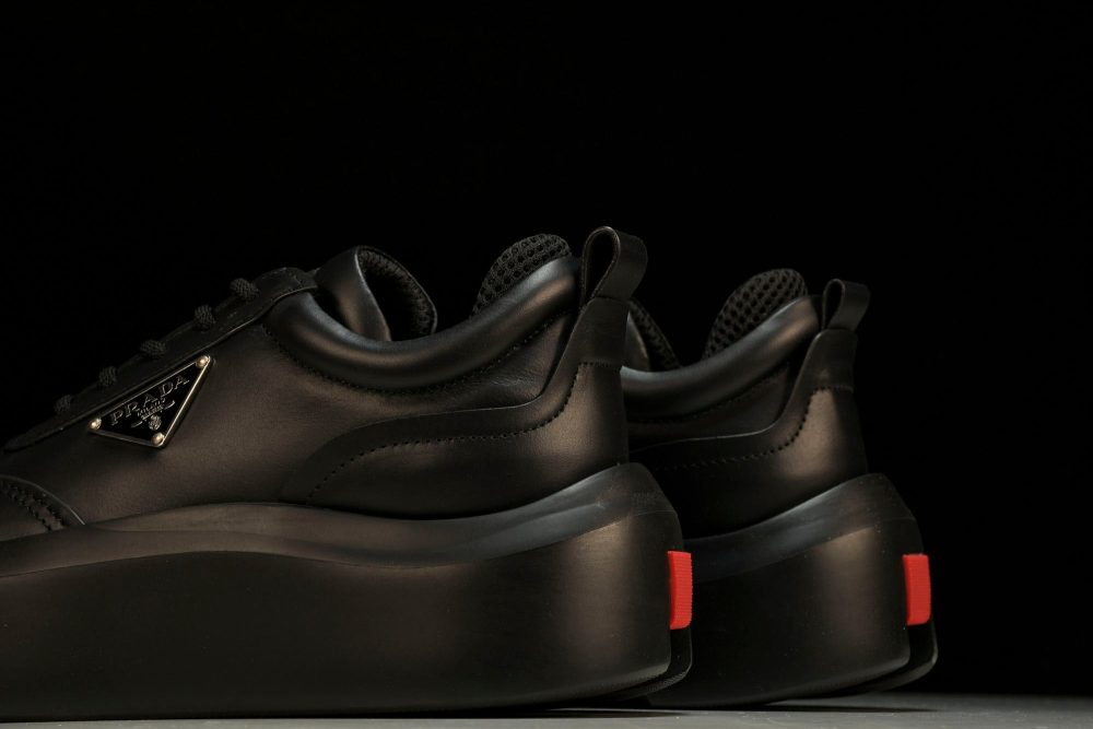 Prada Platform Sneaker 'Black' - Image 12