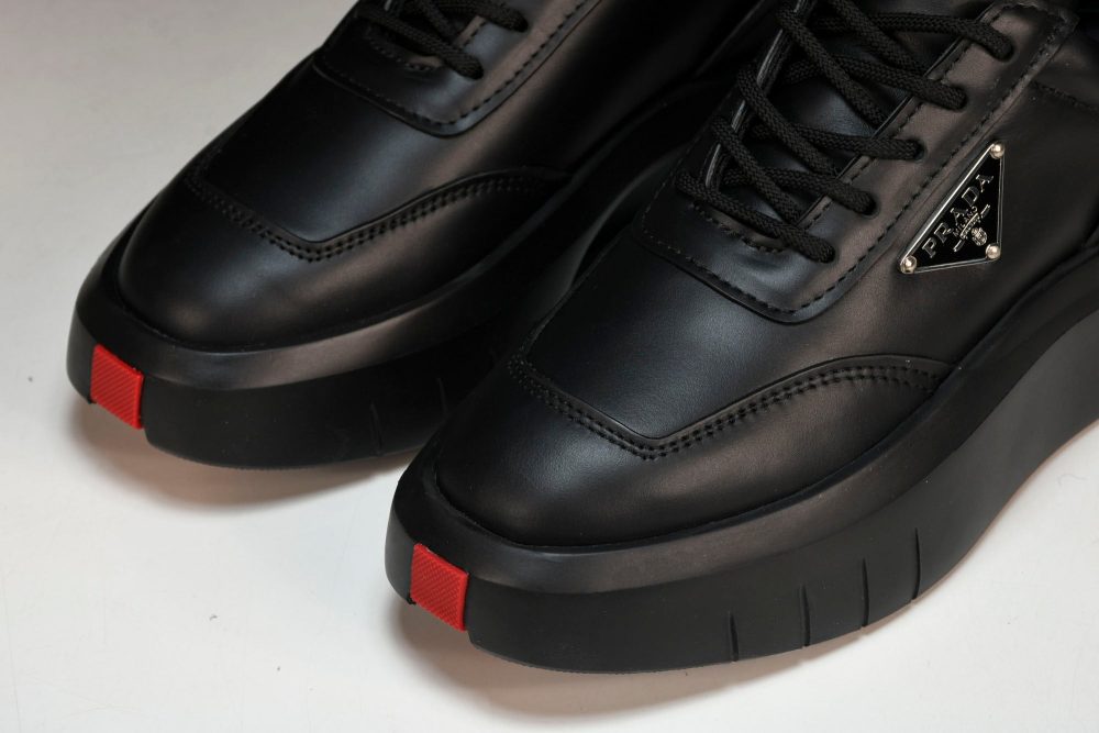Prada Platform Sneaker 'Black' - Image 30