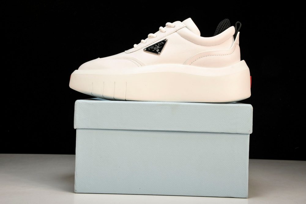 Prada Platform Sneaker 'Cream' - Image 18