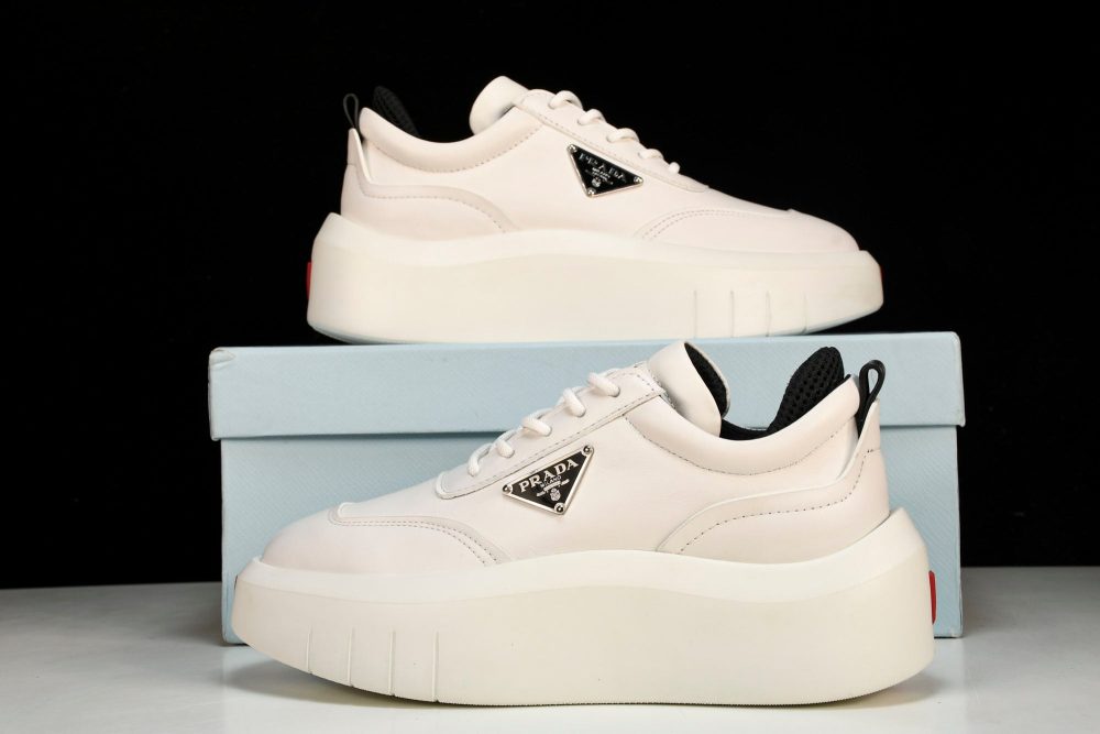Prada Platform Sneaker 'Cream' - Image 28