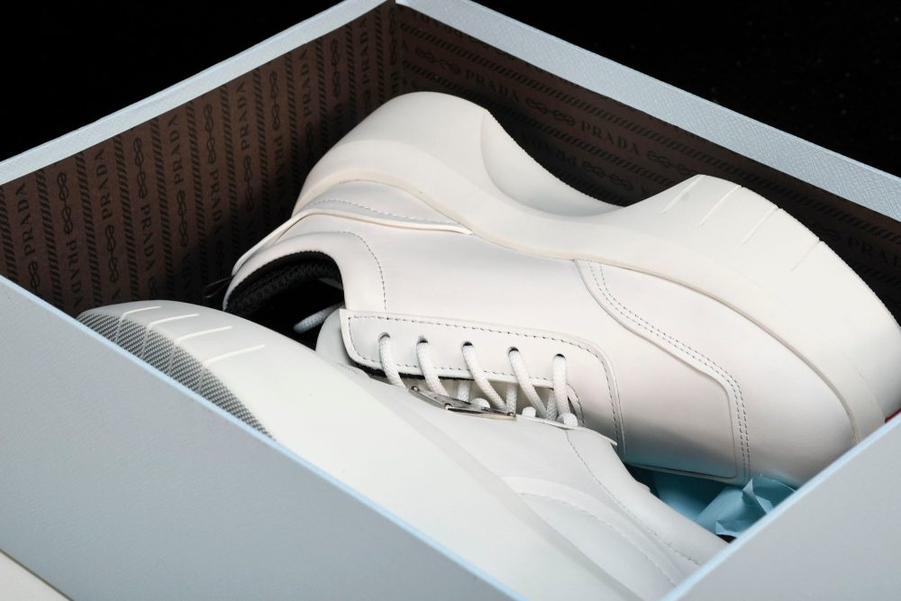 Prada Platform Sneaker 'Cream' - Image 26