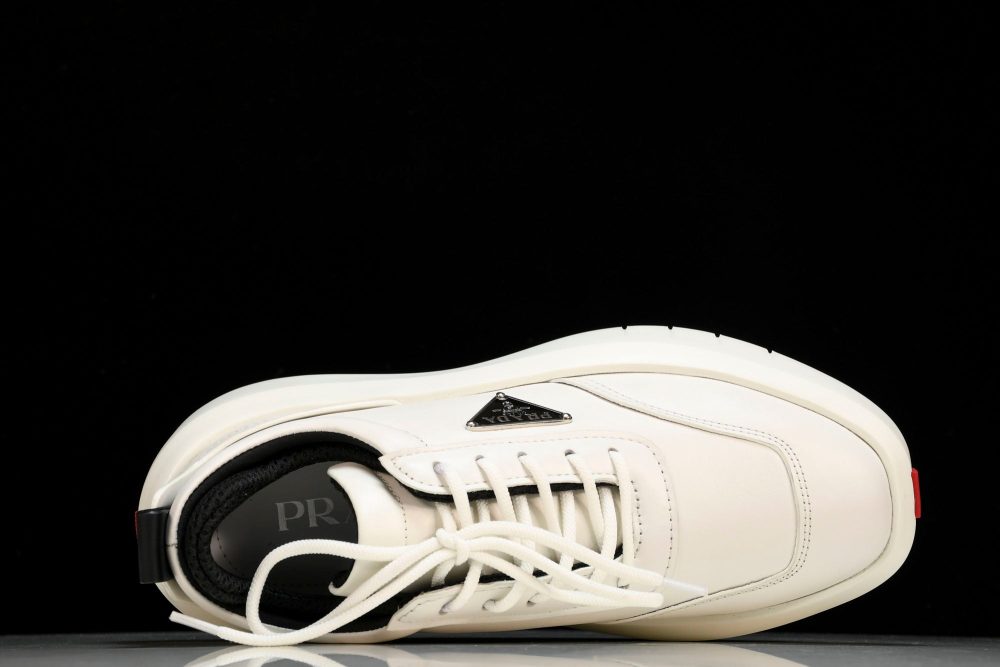 Prada Platform Sneaker 'Cream' - Image 4
