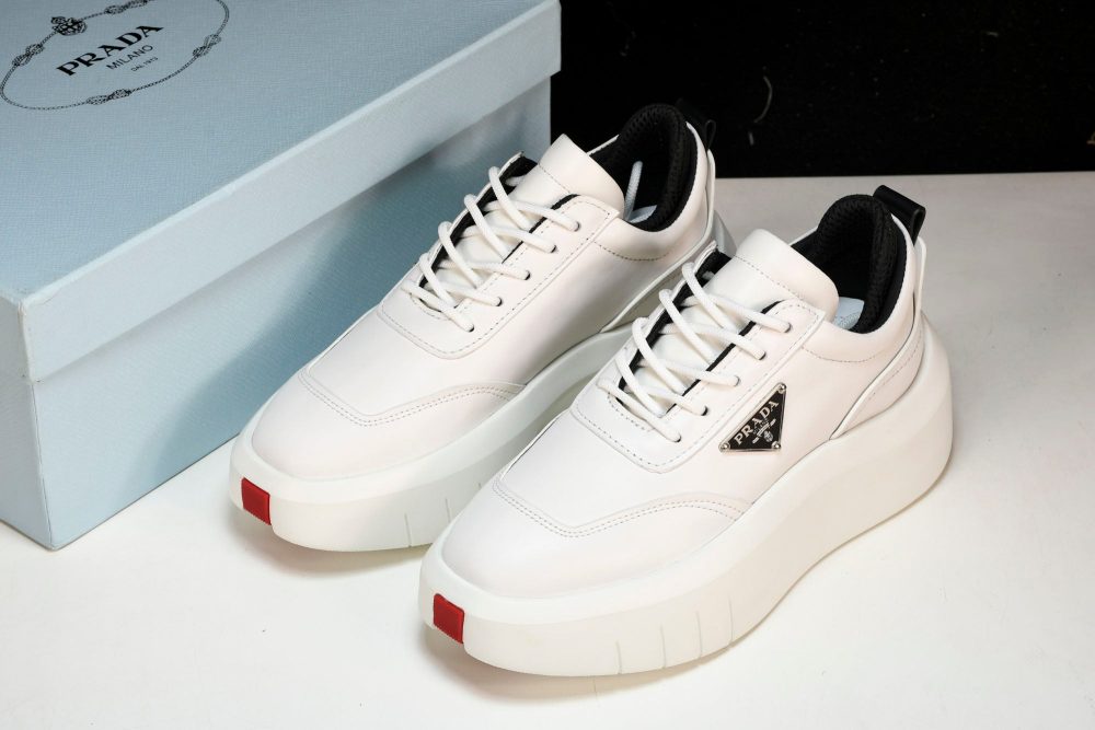 Prada Platform Sneaker 'Cream' - Image 19