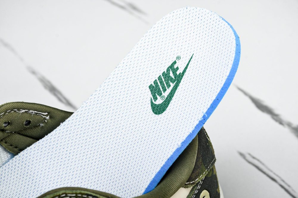 Travis Scott AJ1 Low x BAPE 'Camo' (Custom) - Image 11