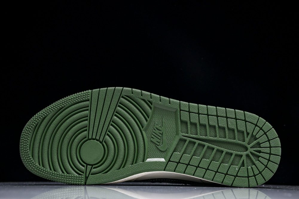 Travis Scott AJ1 Low x BAPE 'Green Black' (Custom) - Image 14