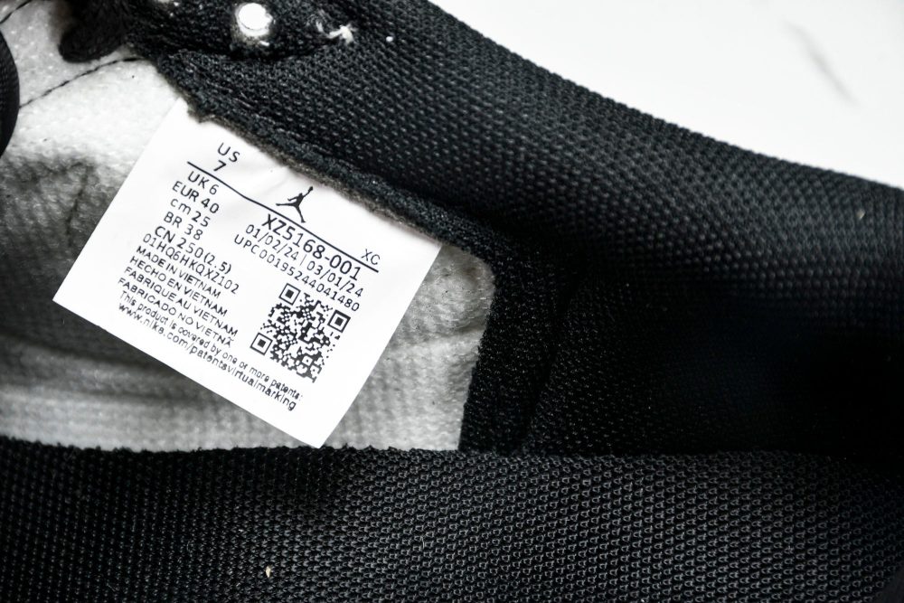 Travis Scott AJ1 Low x Stussy 'Black White Grey' (Custom) - Image 16