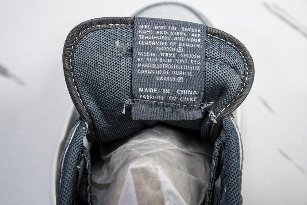 Travis Scott AJ1 Low x Stussy 'Grey' (Custom) - Image 9