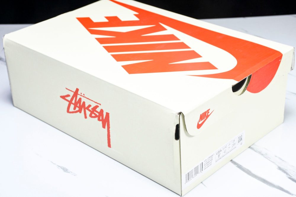Travis Scott AJ1 Low x Stussy 'Silver' (Custom) - Image 23