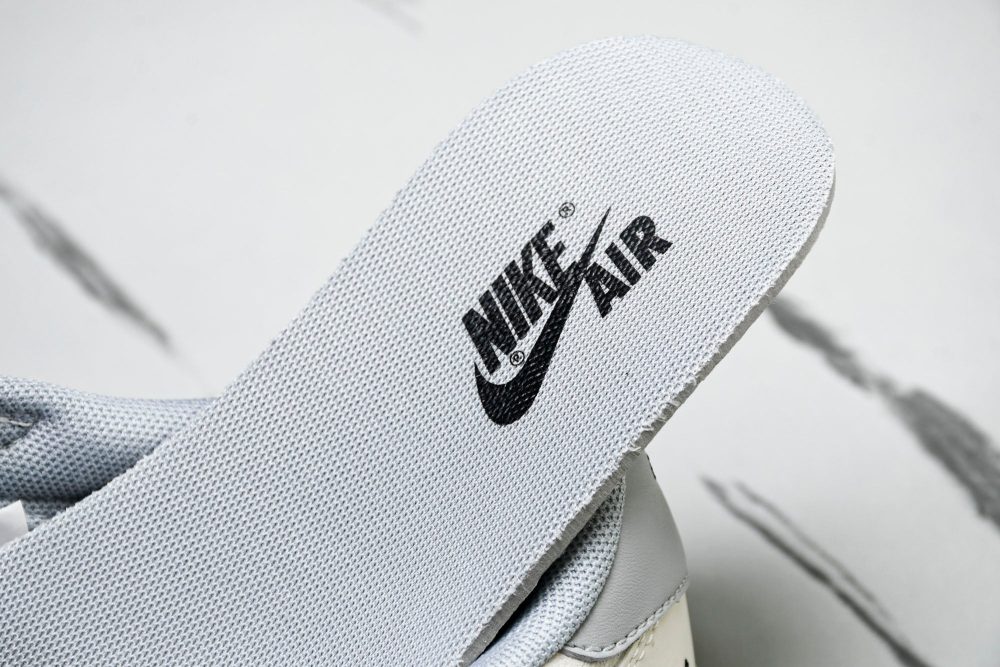 Travis Scott AJ1 Low x Stussy 'Silver' (Custom) - Image 12