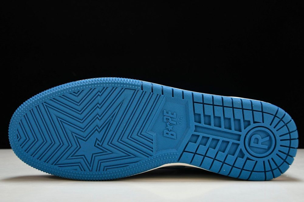 A Bathing Ape Bape SK8 Sta 'ABC Camo - Blue' - Image 5