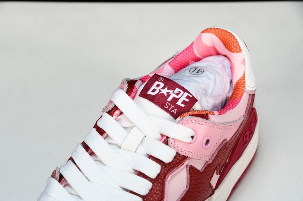 A Bathing Ape Bape SK8 Sta ‘ABC Camo Pink’ - Image 10