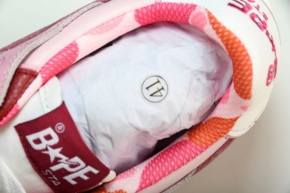 A Bathing Ape Bape SK8 Sta ‘ABC Camo Pink’ - Image 12
