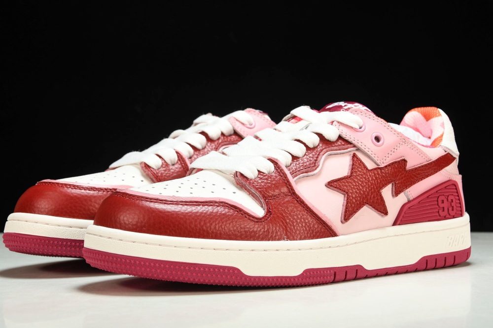 A Bathing Ape Bape SK8 Sta ‘ABC Camo Pink’ - Image 2