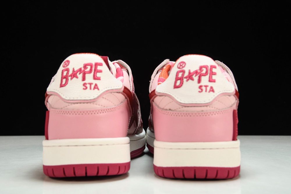 A Bathing Ape Bape SK8 Sta ‘ABC Camo Pink’ - Image 7