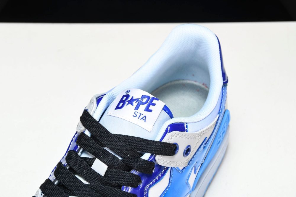 A Bathing Ape Bape SK8 Sta ‘Blue White’ - Image 10