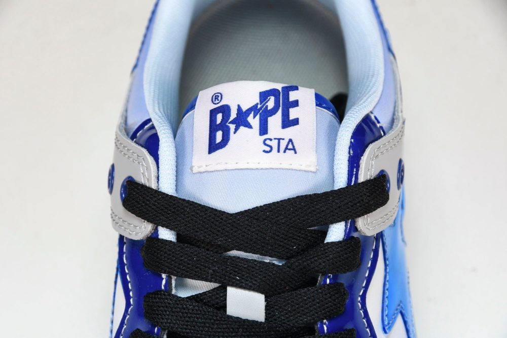 A Bathing Ape Bape SK8 Sta ‘Blue White’ - Image 11