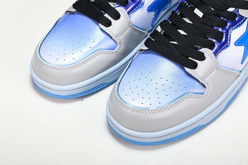 A Bathing Ape Bape SK8 Sta ‘Blue White’ - Image 15