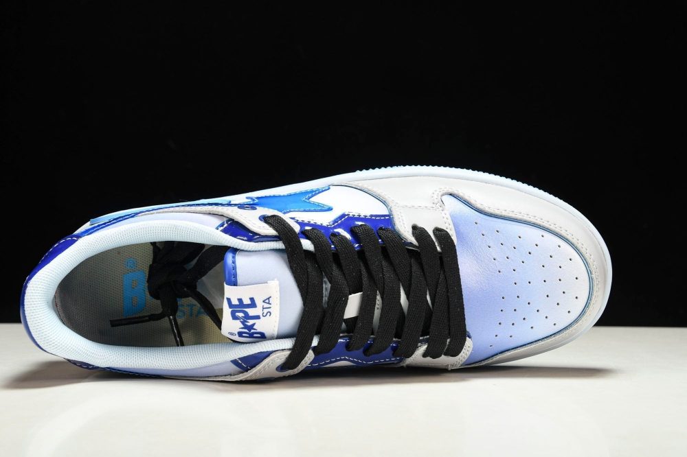 A Bathing Ape Bape SK8 Sta ‘Blue White’ - Image 4