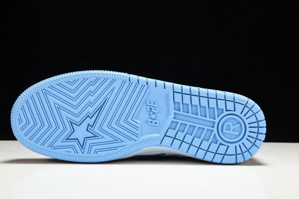 A Bathing Ape Bape SK8 Sta ‘Blue White’ - Image 5