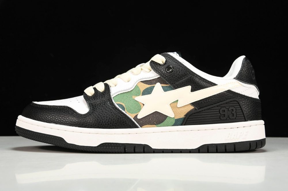 A Bathing Ape Bape SK8 Sta ‘Camo Black’