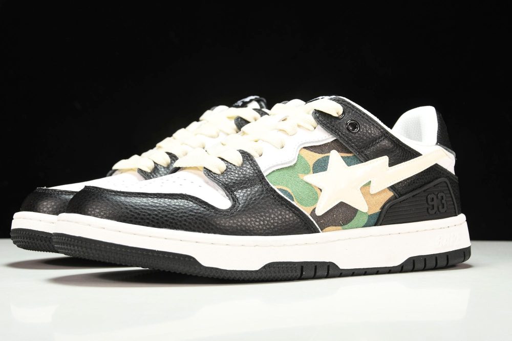 A Bathing Ape Bape SK8 Sta ‘Camo Black’ - Image 2