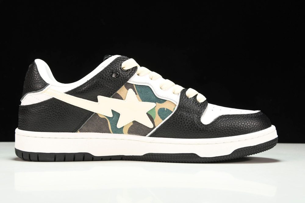 A Bathing Ape Bape SK8 Sta ‘Camo Black’ - Image 3