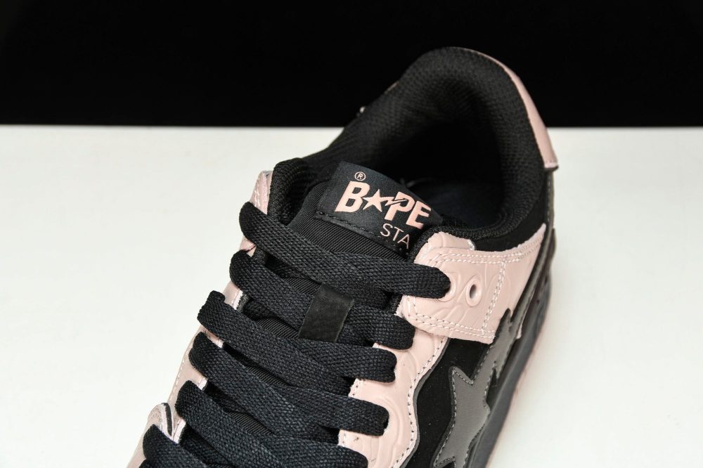 A Bathing Ape Bape SK8 Sta ‘Dirty Pink Black’ - Image 10