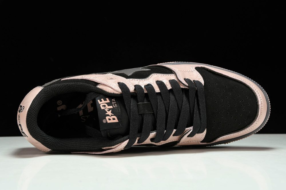 A Bathing Ape Bape SK8 Sta ‘Dirty Pink Black’ - Image 4
