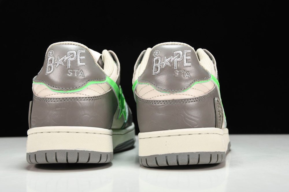 A Bathing Ape Bape SK8 Sta ‘Grey Green’ - Image 7