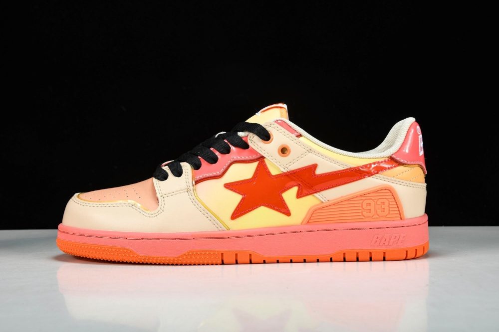 A Bathing Ape Bape SK8 Sta ‘Orange’
