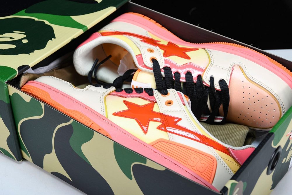 A Bathing Ape Bape SK8 Sta ‘Orange’ - Image 19