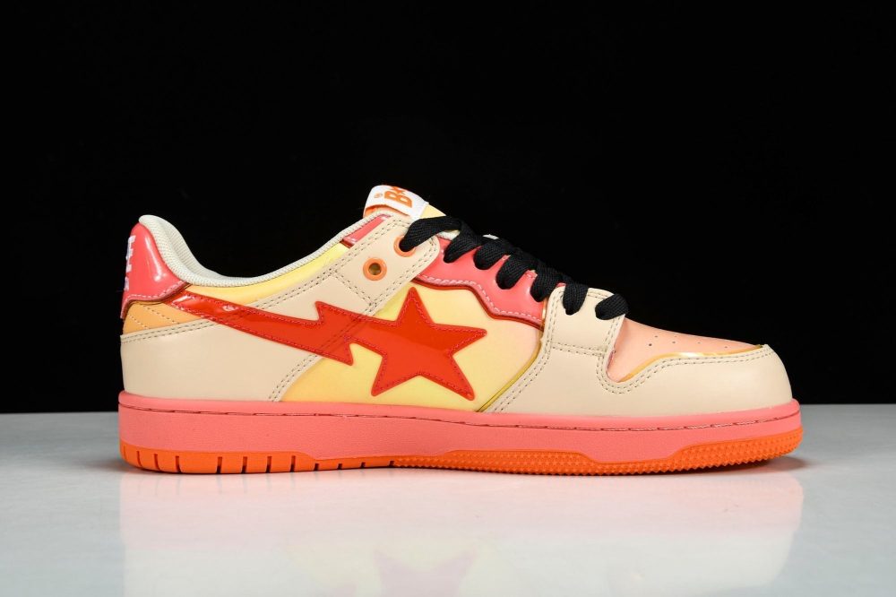 A Bathing Ape Bape SK8 Sta ‘Orange’ - Image 3