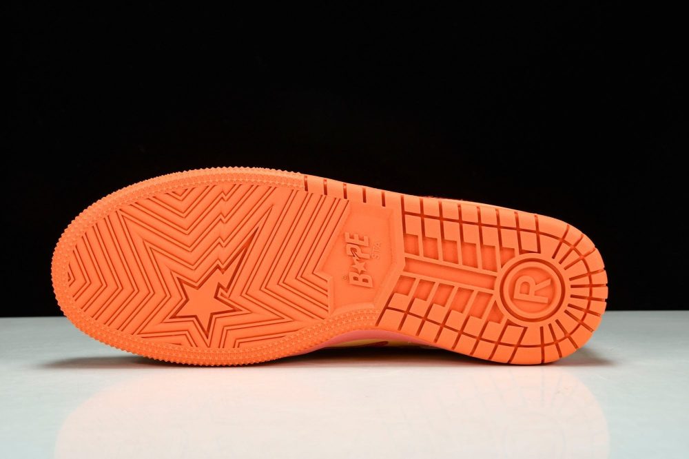 A Bathing Ape Bape SK8 Sta ‘Orange’ - Image 5