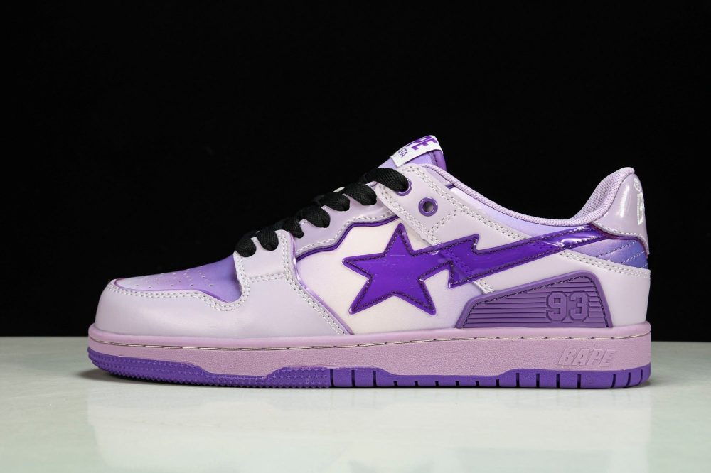 A Bathing Ape Bape SK8 Sta ‘Purple’