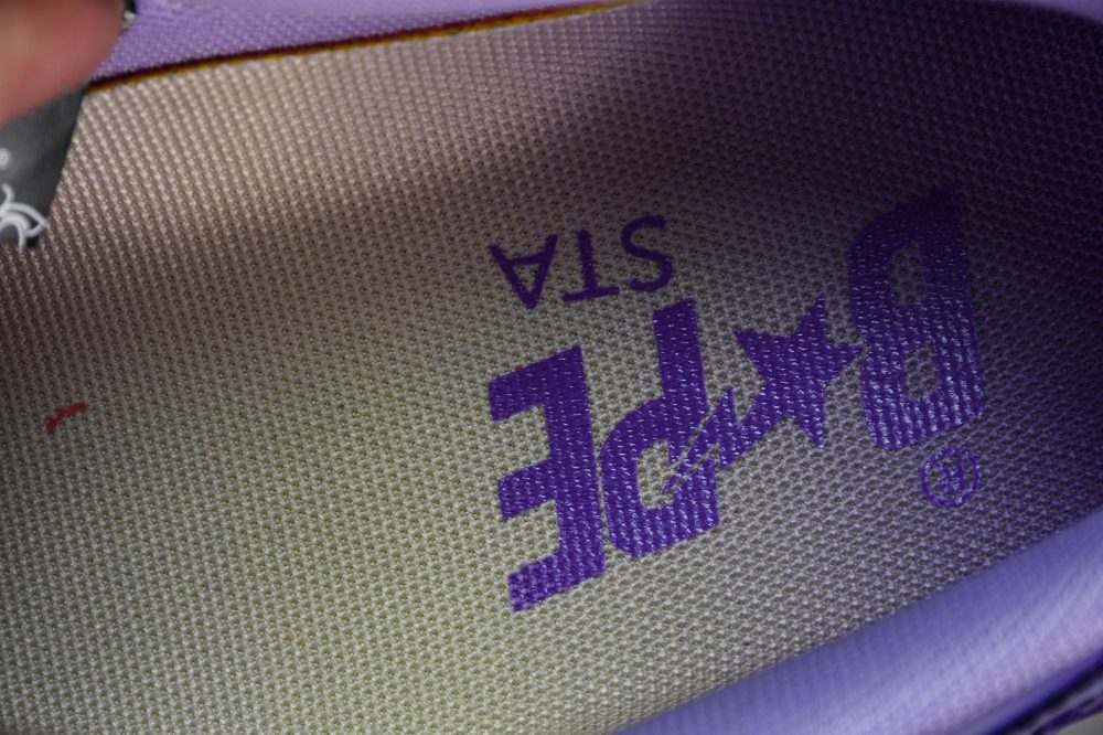 A Bathing Ape Bape SK8 Sta ‘Purple’ - Image 12