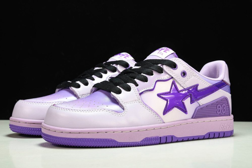 A Bathing Ape Bape SK8 Sta ‘Purple’ - Image 2