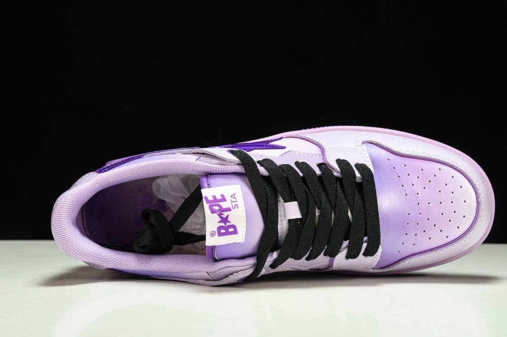 A Bathing Ape Bape SK8 Sta ‘Purple’ - Image 4