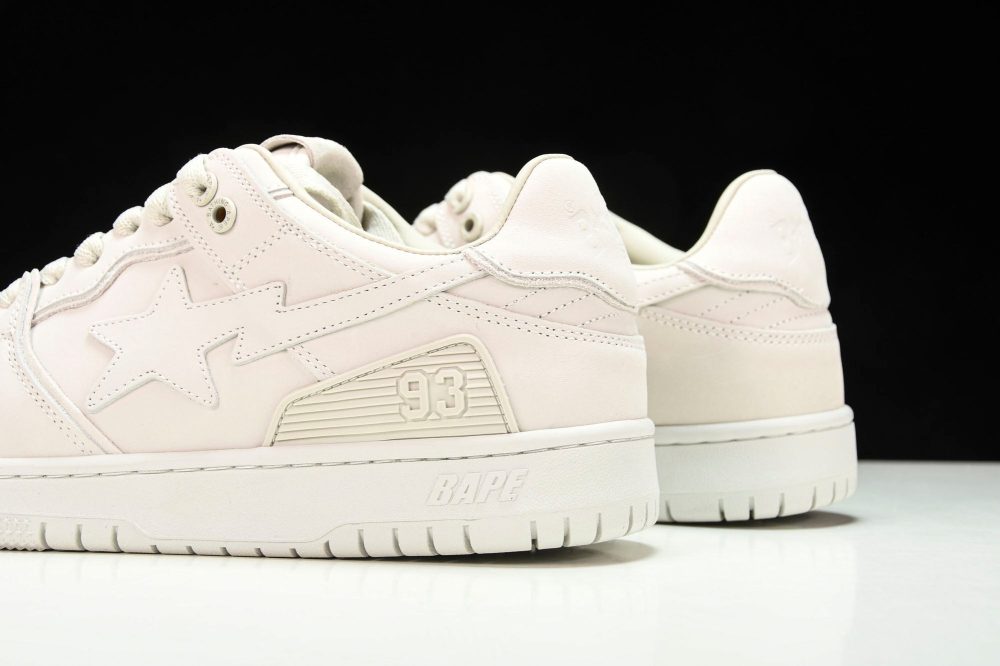 A Bathing Ape Bape SK8 Sta ‘Triple White’ - Image 8