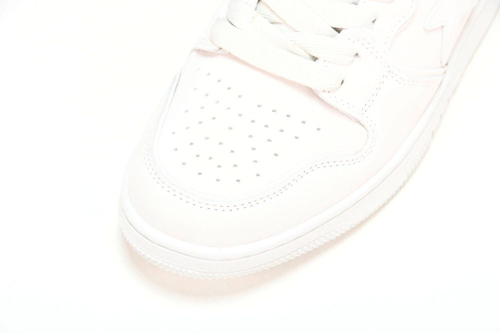 A Bathing Ape Bape SK8 Sta ‘Triple White’ - Image 9
