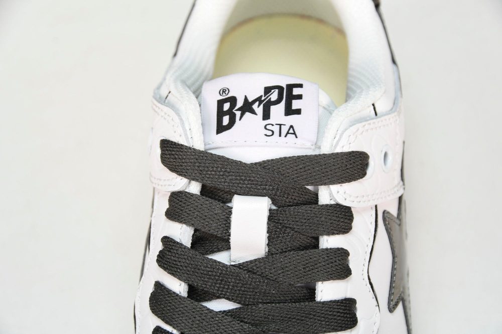 A Bathing Ape Bape SK8 Sta ‘White Silver’ - Image 12