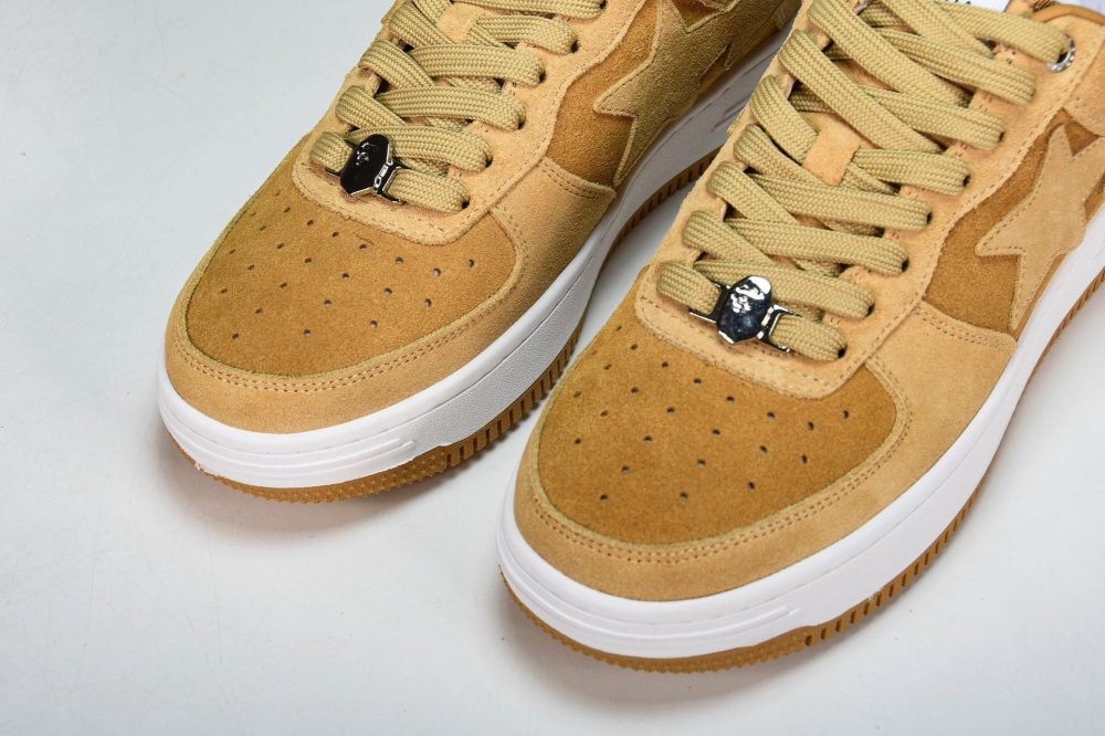 A Bathing Ape Bape Sta ‘Beige Seude' - Image 19