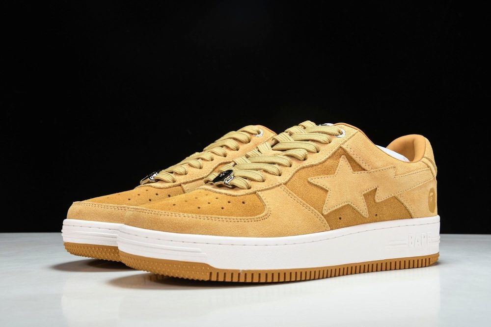 A Bathing Ape Bape Sta ‘Beige Seude' - Image 2