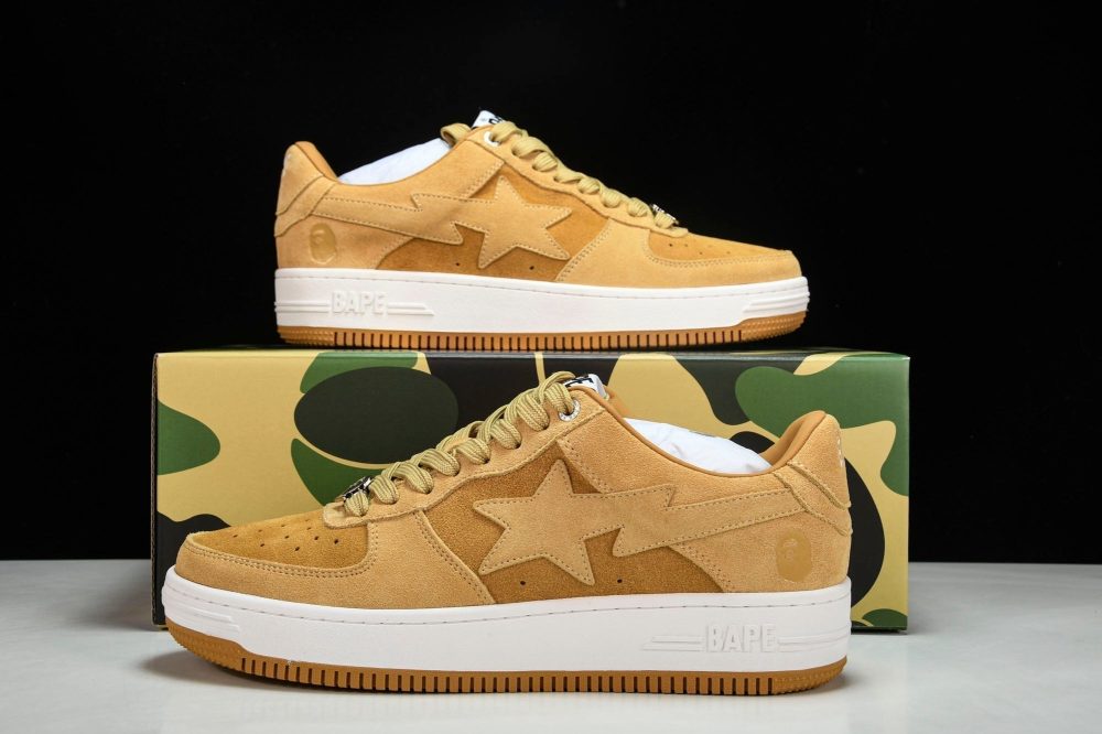 A Bathing Ape Bape Sta ‘Beige Seude' - Image 24