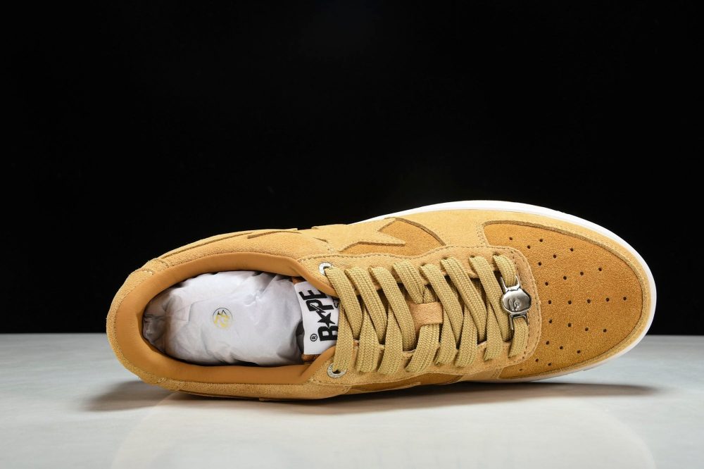 A Bathing Ape Bape Sta ‘Beige Seude' - Image 4