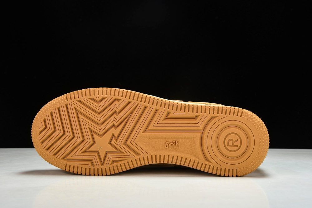 A Bathing Ape Bape Sta ‘Beige Seude' - Image 5