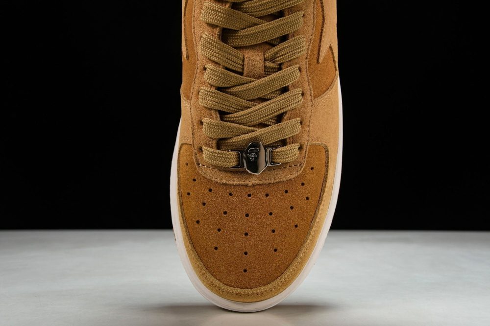 A Bathing Ape Bape Sta ‘Beige Seude' - Image 6