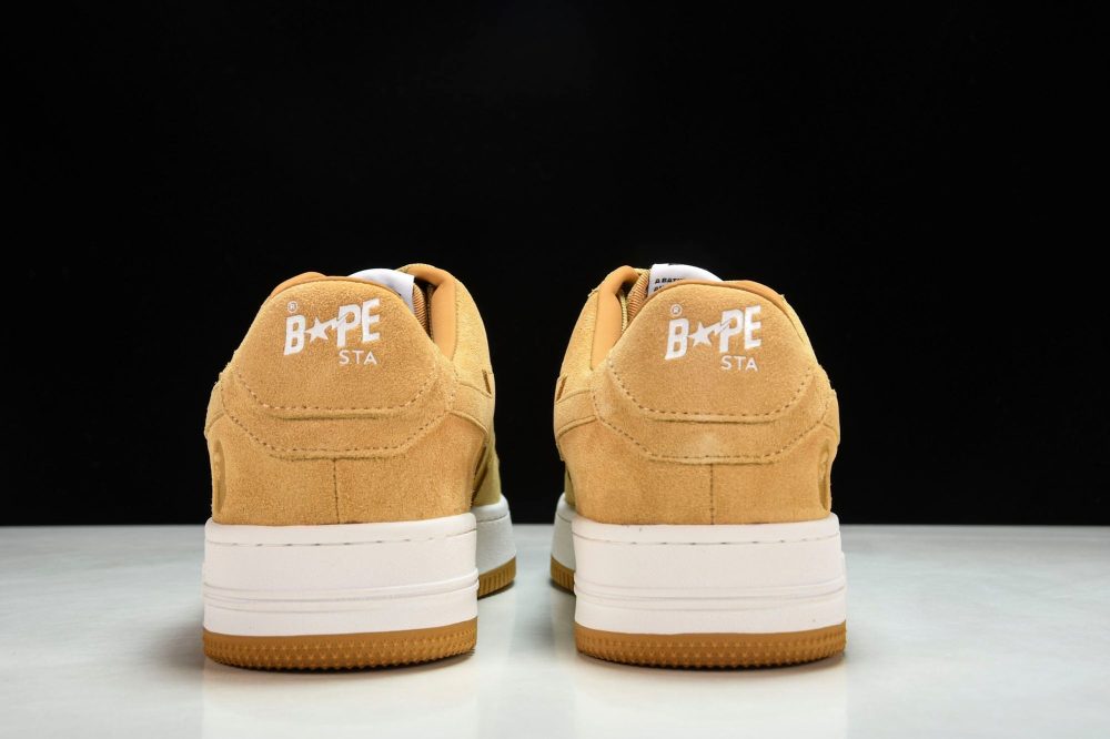 A Bathing Ape Bape Sta ‘Beige Seude' - Image 7
