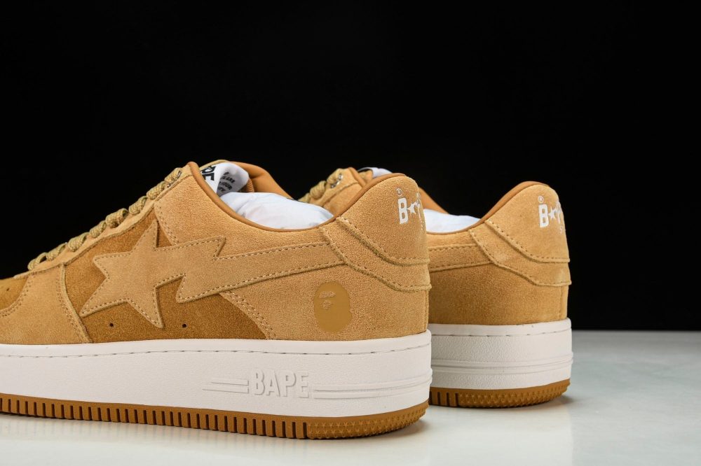 A Bathing Ape Bape Sta ‘Beige Seude' - Image 8